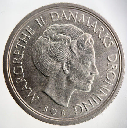 1976 Denmark 5 Kroner Coin | Very High Grade