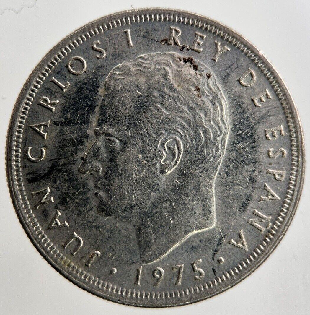 1975 Spain 5 Pesetas Coin | Fine Collectable Grade