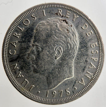 1975 Spain 5 Pesetas Coin | Fine Collectable Grade