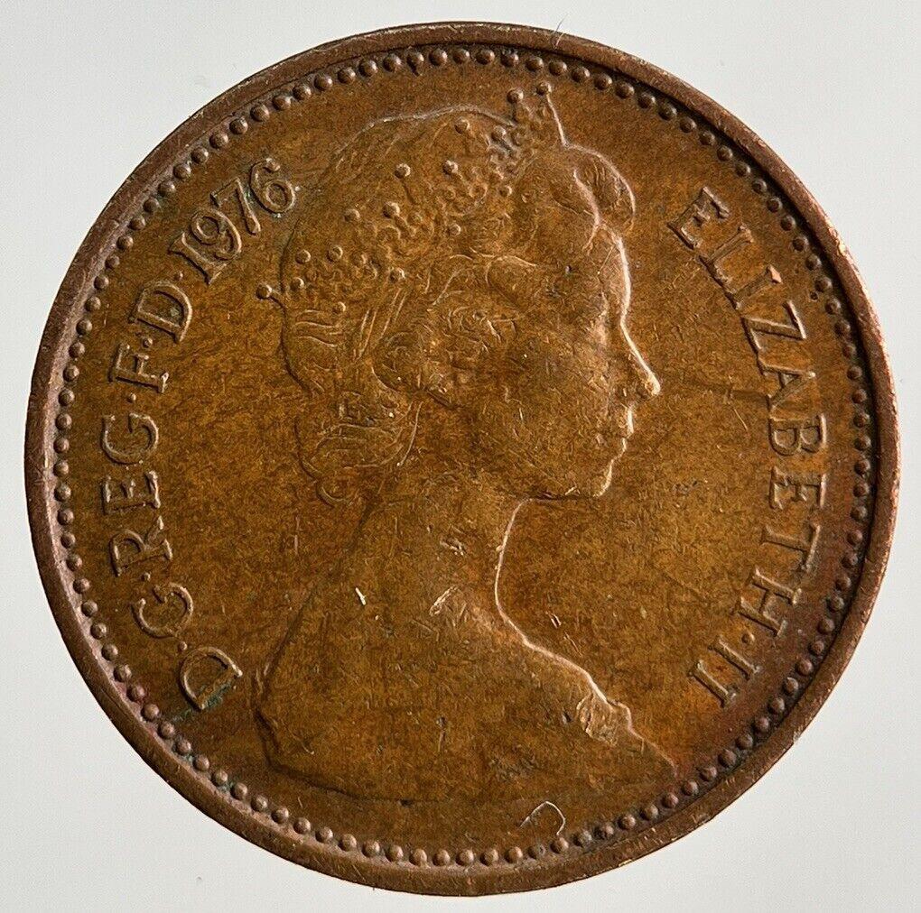 1976 Elizabeth II 2nd 1/2 Half New Penny Pence Coin | Fine Collectable Grade