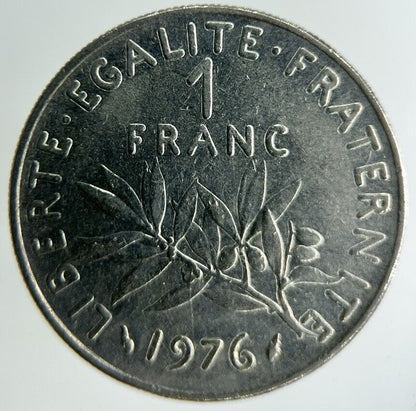1976 France 1 Franc Coin | Fine Collectable Grade