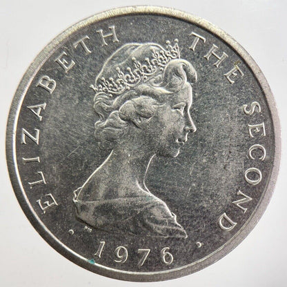 1976 Isle of Man 10p Coin | Very High Grade | a4797