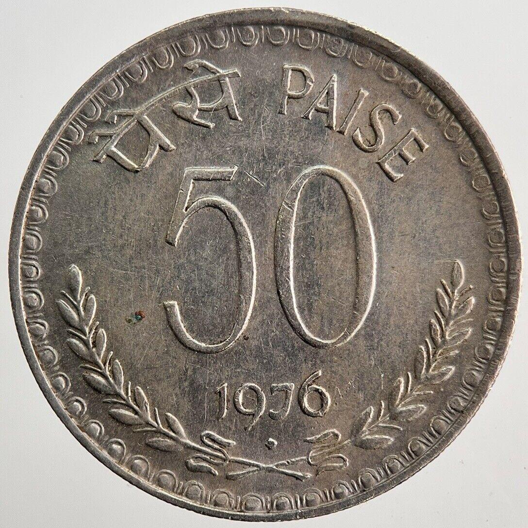 1976 India 50 Paise Coin | Very High Grade | a5766