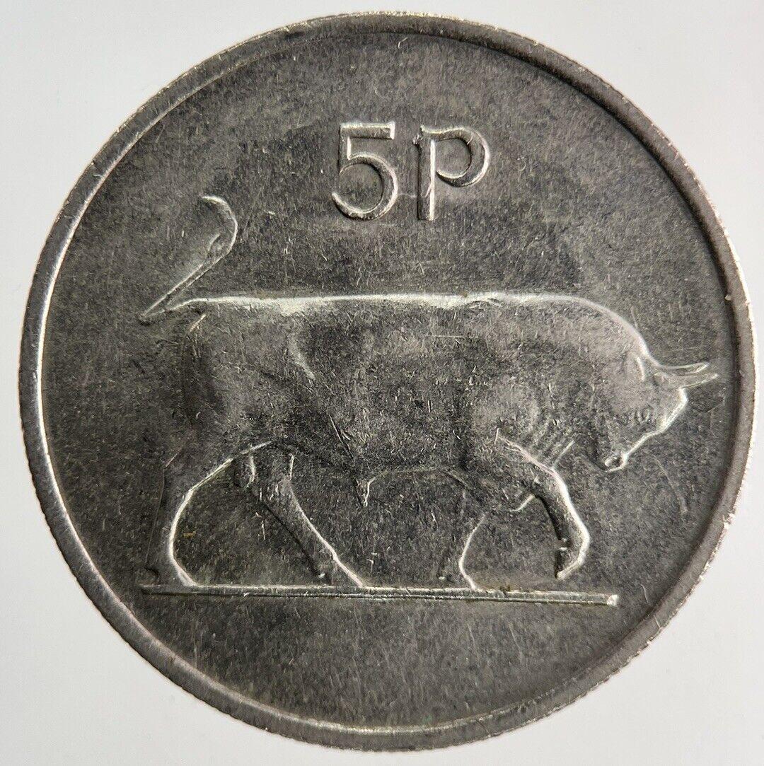 1976 Irish 5p Five-Pence Coin | Fine Collectable Grade