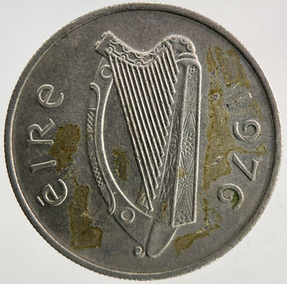 1976 Irish 5p Five-Pence Coin | Fine Collectable Grade