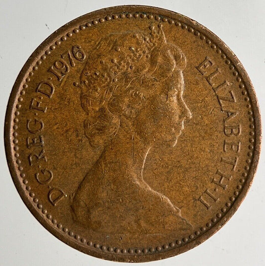 1976 Elizabeth II New 1/2 Half-Penny Coin | Very High Grade
