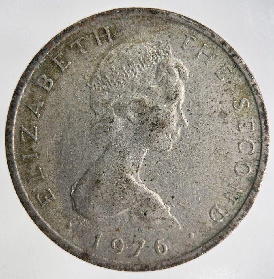 1976 Isle Of Man 10p Ten 10 Pence Coin | Fine Collectable Grade