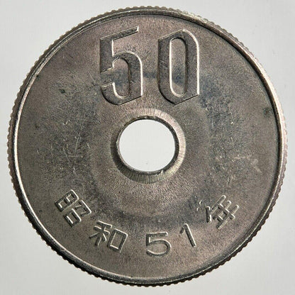 1976 Japan 50 Yen Coin | Fine Collectable Grade