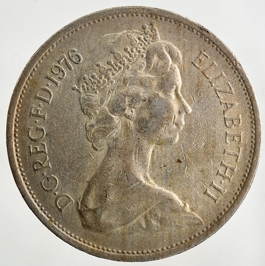 1976 Elizabeth II 2nd 10p Ten-Pence Coin | Fine Collectable Grade