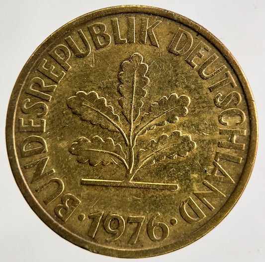 1976 Germany 10 Pfennig Coin | Fine Collectable Grade