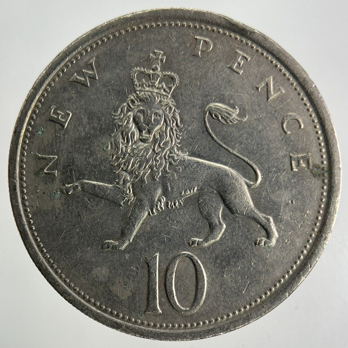 1976 Elizabeth II 2nd 10p Ten-Pence Coin | Fine Collectable Grade