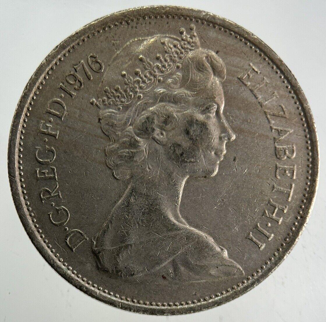 1976 Elizabeth II 2nd 10p Ten-Pence Coin | Fine Collectable Grade