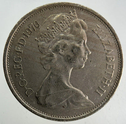 1976 Elizabeth II 2nd 10p Ten-Pence Coin | Fine Collectable Grade