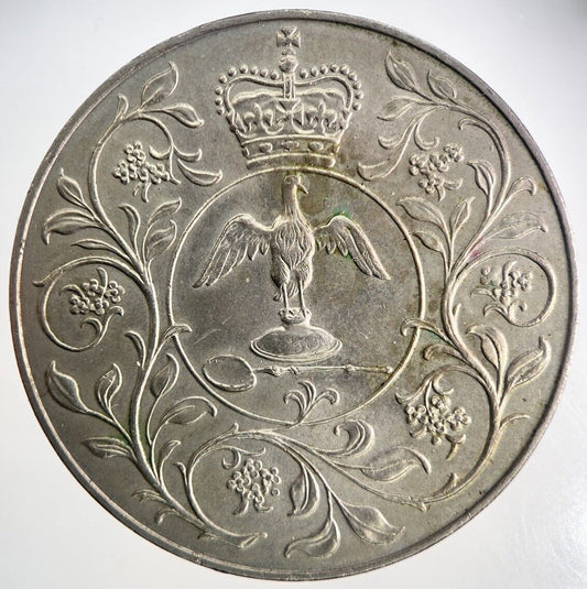 1977 Elizabeth II Jubilee Crown Coin | Fine Collectable Grade | a3648