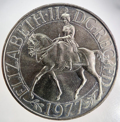 1977 Elizabeth II Jubilee Crown Coin | Fine Collectable Grade | a259