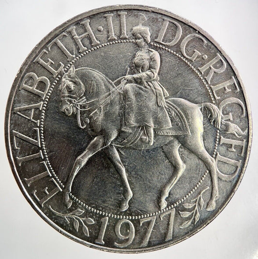 1977 Elizabeth II 2nd Jubilee Crown Coin | Very High Grade