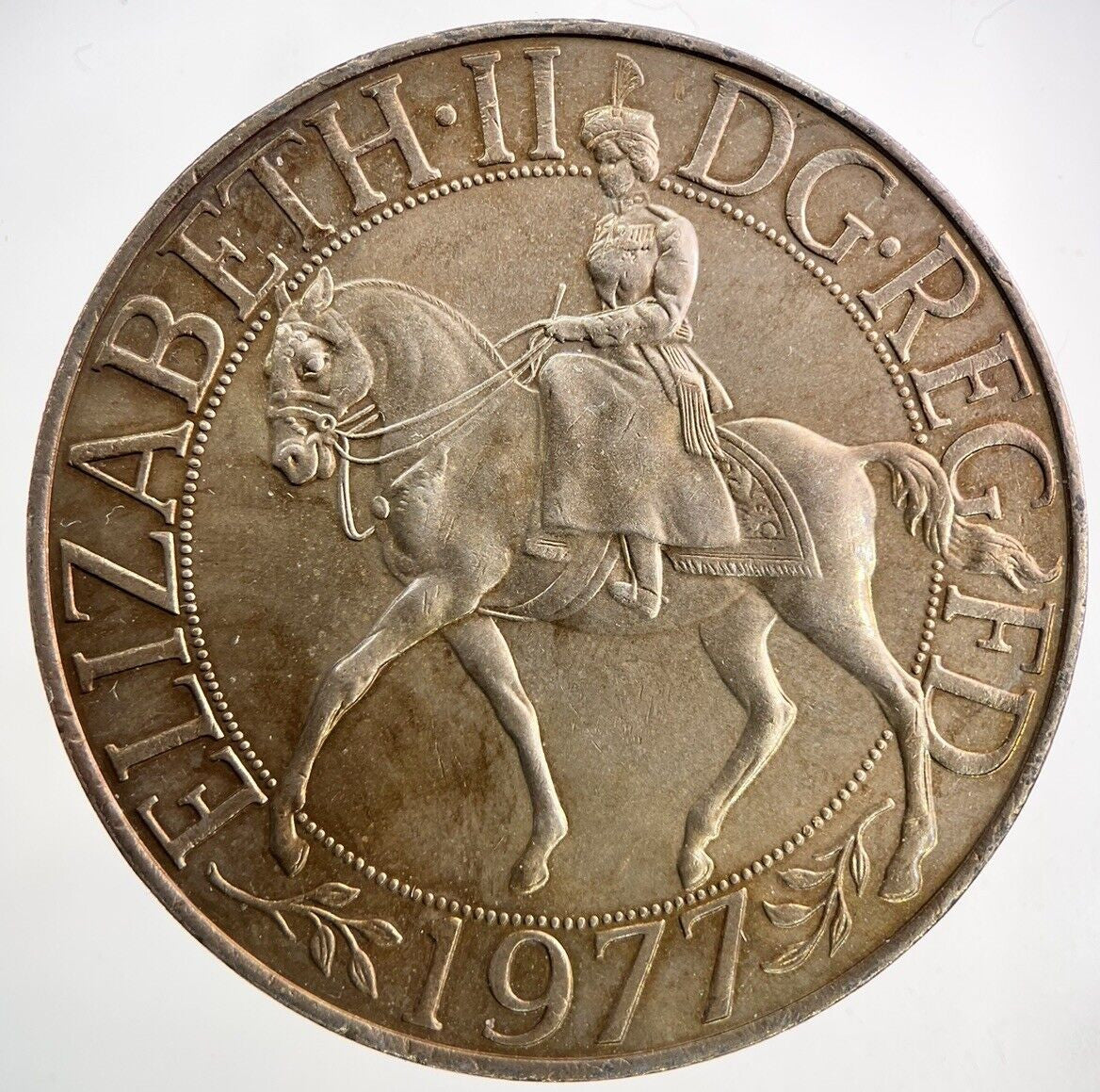 1977 Elizabeth II 2nd Jubilee Crown Coin | Very High Grade