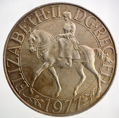 1977 Elizabeth II 2nd Jubilee Crown Coin | Very High Grade