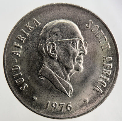 1976 South Africa 20 Cents Coin | Fine Collectable Grade