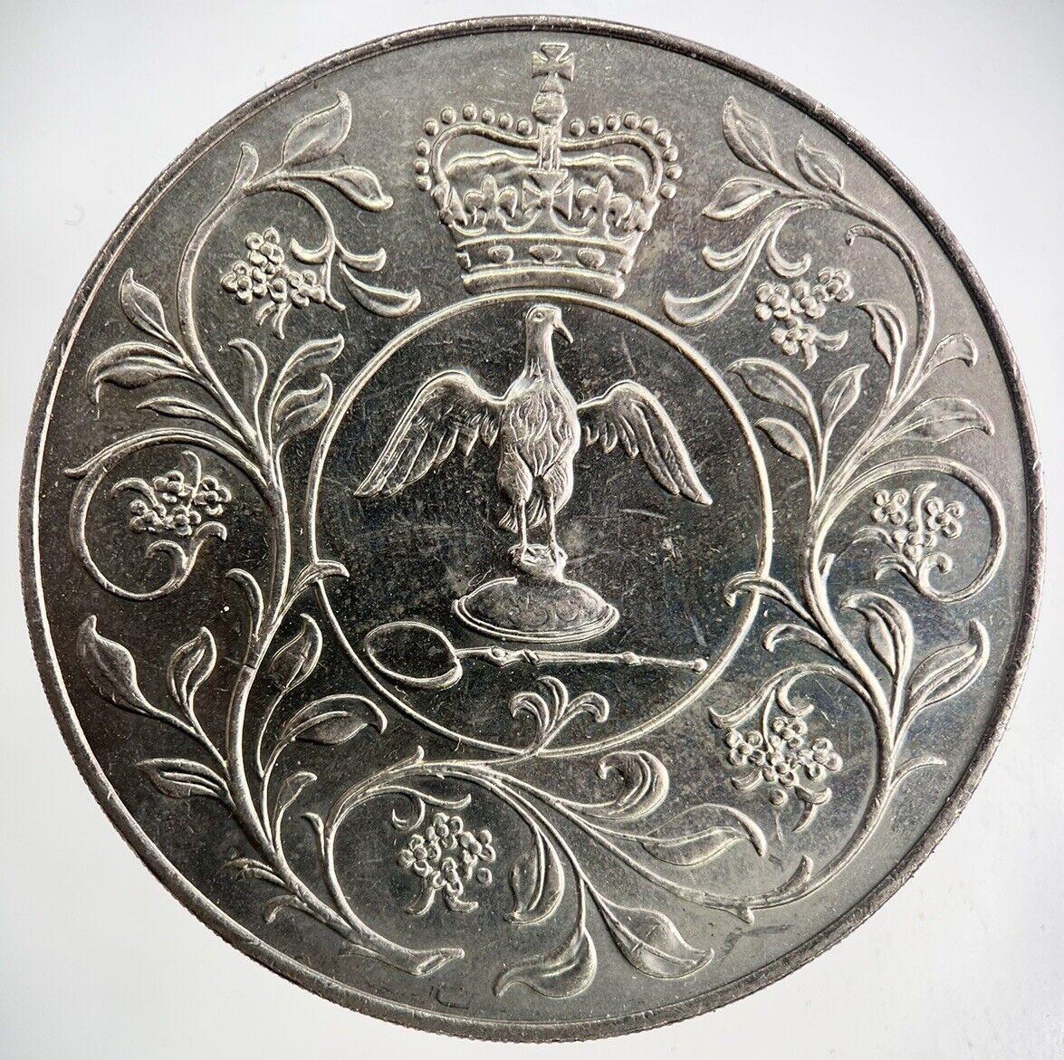 1977 Elizabeth II 2nd One Crown Coin | Very High Grade