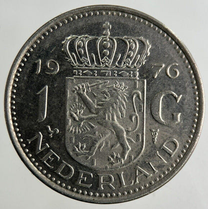 1976 Netherlands 1 Gulden Coin | Fine Collectable Grade