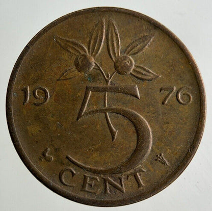 1976 Netherlands 5 Cents Coin | Fine Collectable Grade