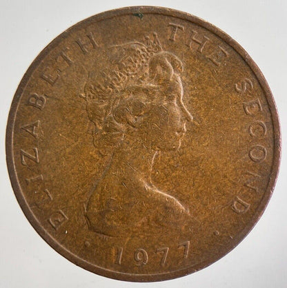 1977 Isle of Man 2 Two-Pence Coin | Collectable Grade | a4813