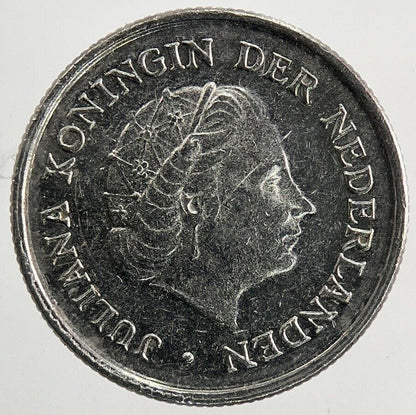 1977 Netherlands 10 Cents Coin | Very High Grade