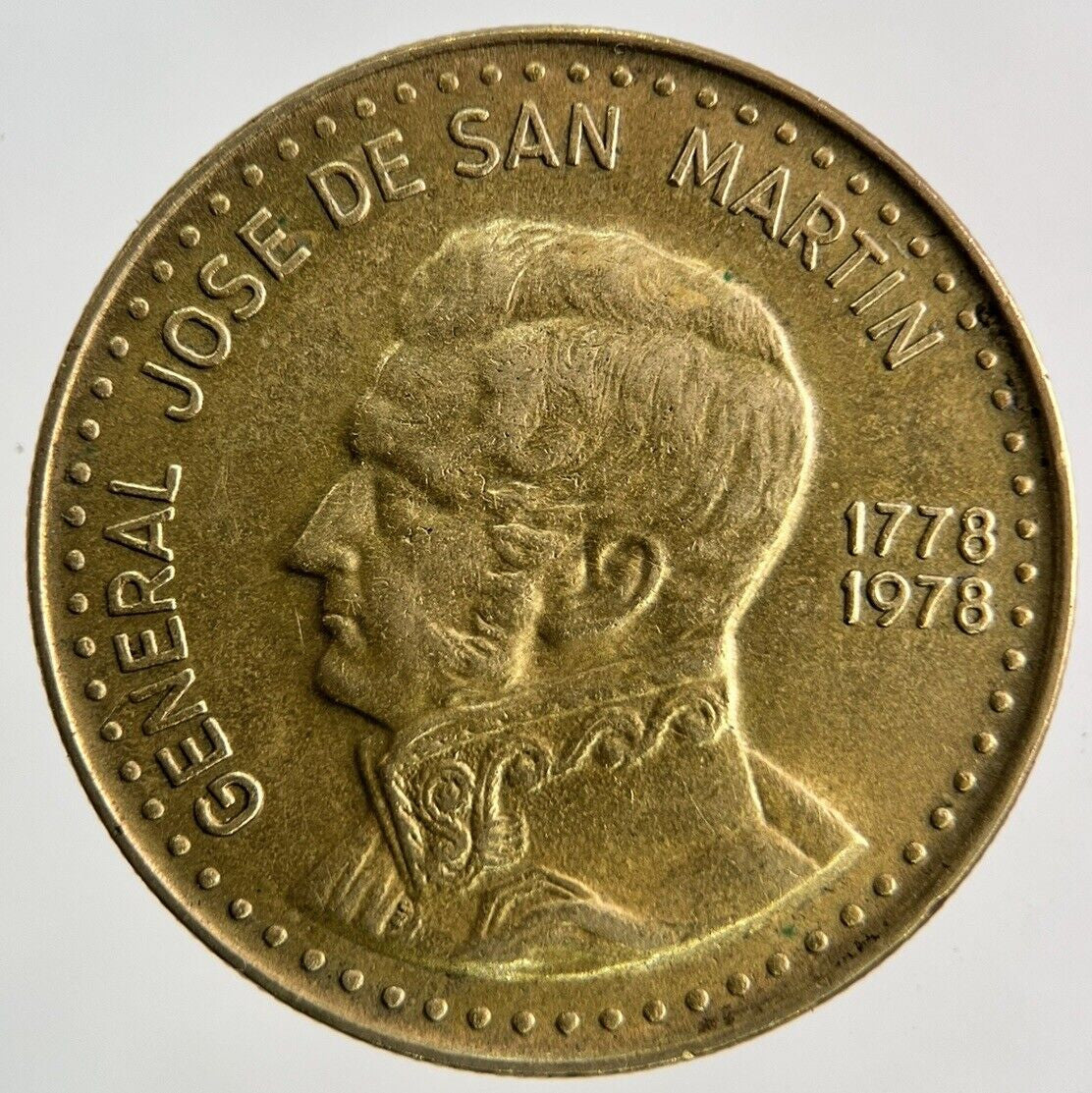 1978 Argentina 100 Pesos Coin | Very High Grade