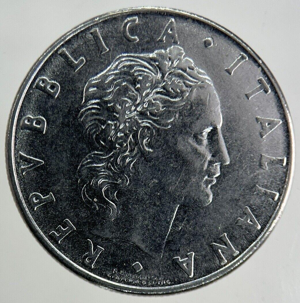 1977 Italy 50 Lira Coin | Fine Collectable Grade