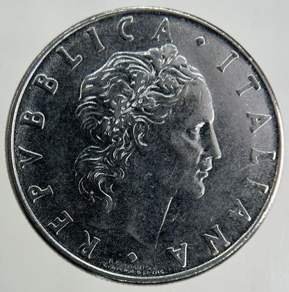 1977 Italy 50 Lira Coin | Fine Collectable Grade