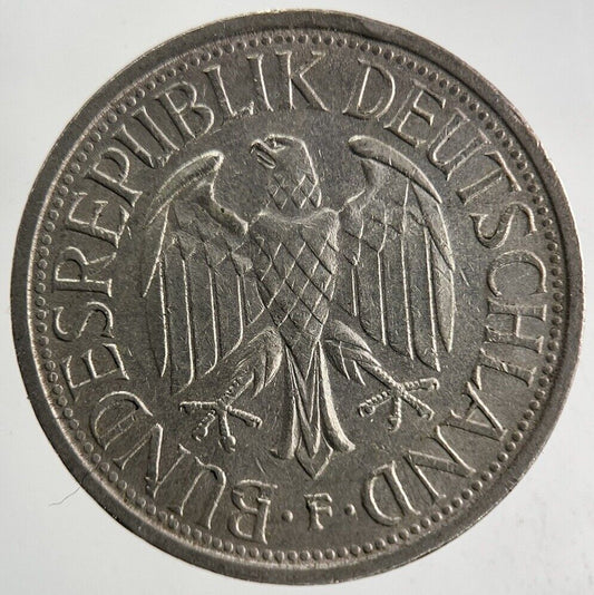 1977-F Germany 1 Mark Coin | Fine Collectable Grade