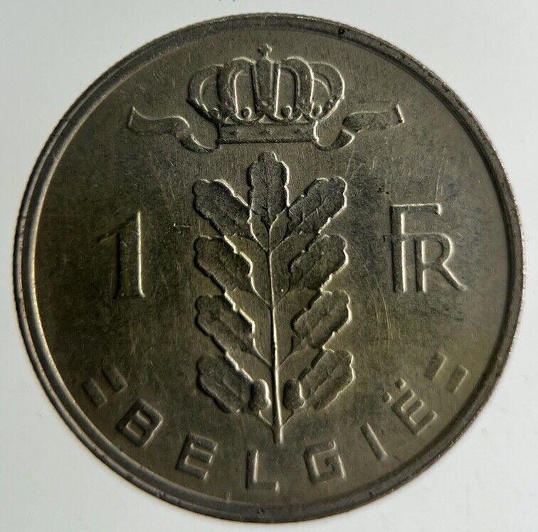 1978 Belgium 1 Franc Coin | Fine Collectable Grade