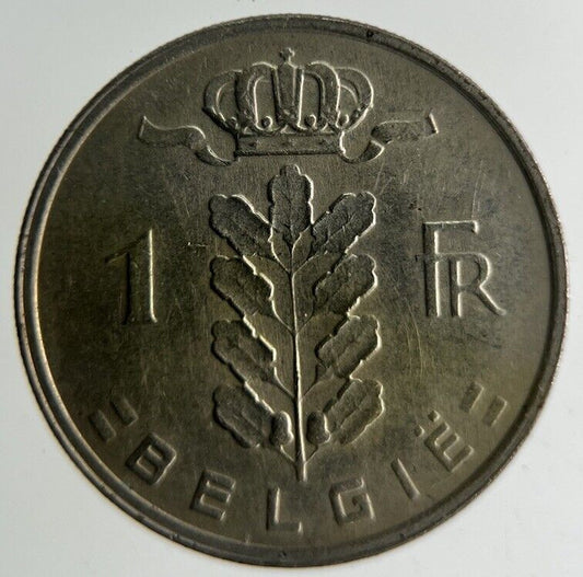 1978 Belgium 1 Franc Coin | Fine Collectable Grade