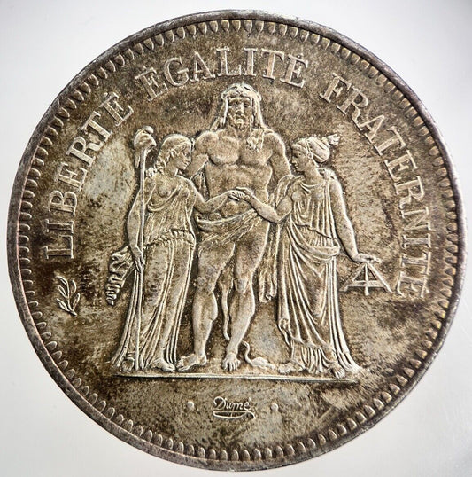 1978 France 50 Francs Silver Coin | Very High Grade | a1843