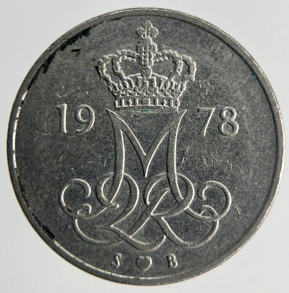1978 Denmark 10 Ore Coin | Very High Grade