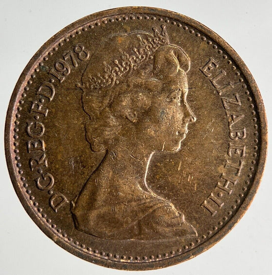 1978 Elizabeth II 2nd New Half-Penny Coin | Very High Grade