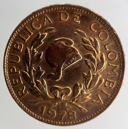 1978 Colombia 5 Centavos Coin | Very High Grade