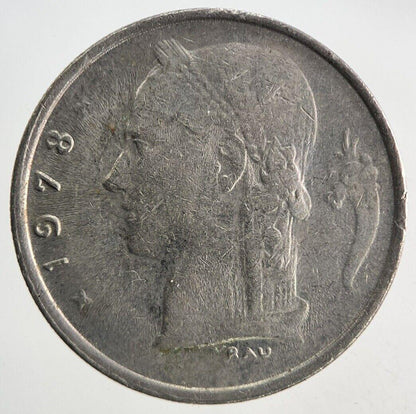 1978 Belgium 1 Franc Coin | Fine Collectable Grade