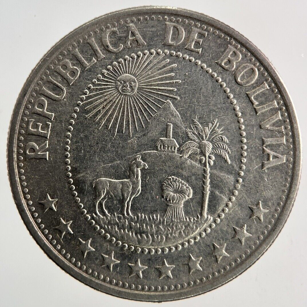 1978 Bolivia Un 1 Peso Coin | Collectable Grade