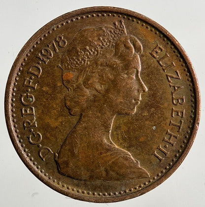 1978 Elizabeth II 2nd 1/2 Half New Penny Pence Coin | Fine Collectable Grade