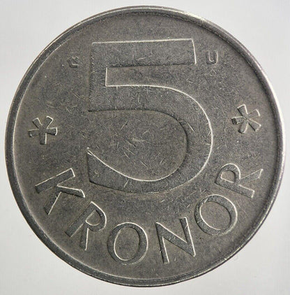 1978 Sweden 5 Kronor Coin | Very High Grade