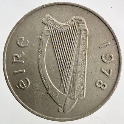 1978 Irish 10p Ten-Pence Coin | Fine Collectable Grade