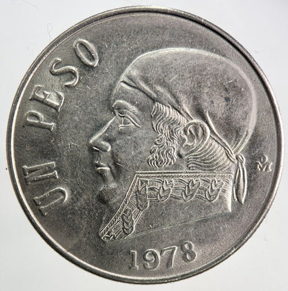 1978 Mexico 1 Un Peso Coin | Fine Collectable Grade