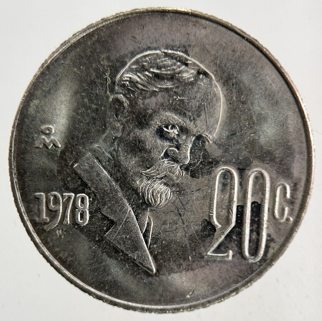 1978 Mexico 20 Centavos Coin | Fine Collectable Grade