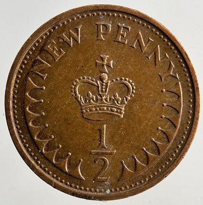 1979 Elizabeth II 2nd 1/2 Half New Penny Pence Coin | Fine Collectable Grade