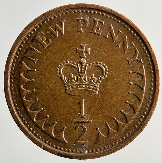 1979 Elizabeth II 2nd 1/2 Half New Penny Pence Coin | Fine Collectable Grade