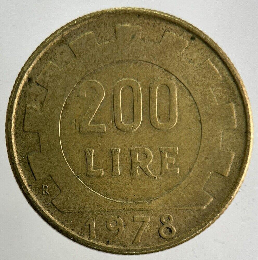 1978 Italy 200 Lire Coin | Collectable Grade