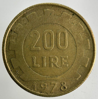 1978 Italy 200 Lire Coin | Collectable Grade
