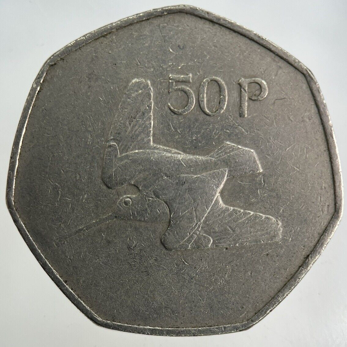 1978 Irish 50p Fifty-Pence Coin | Fine Collectable Grade